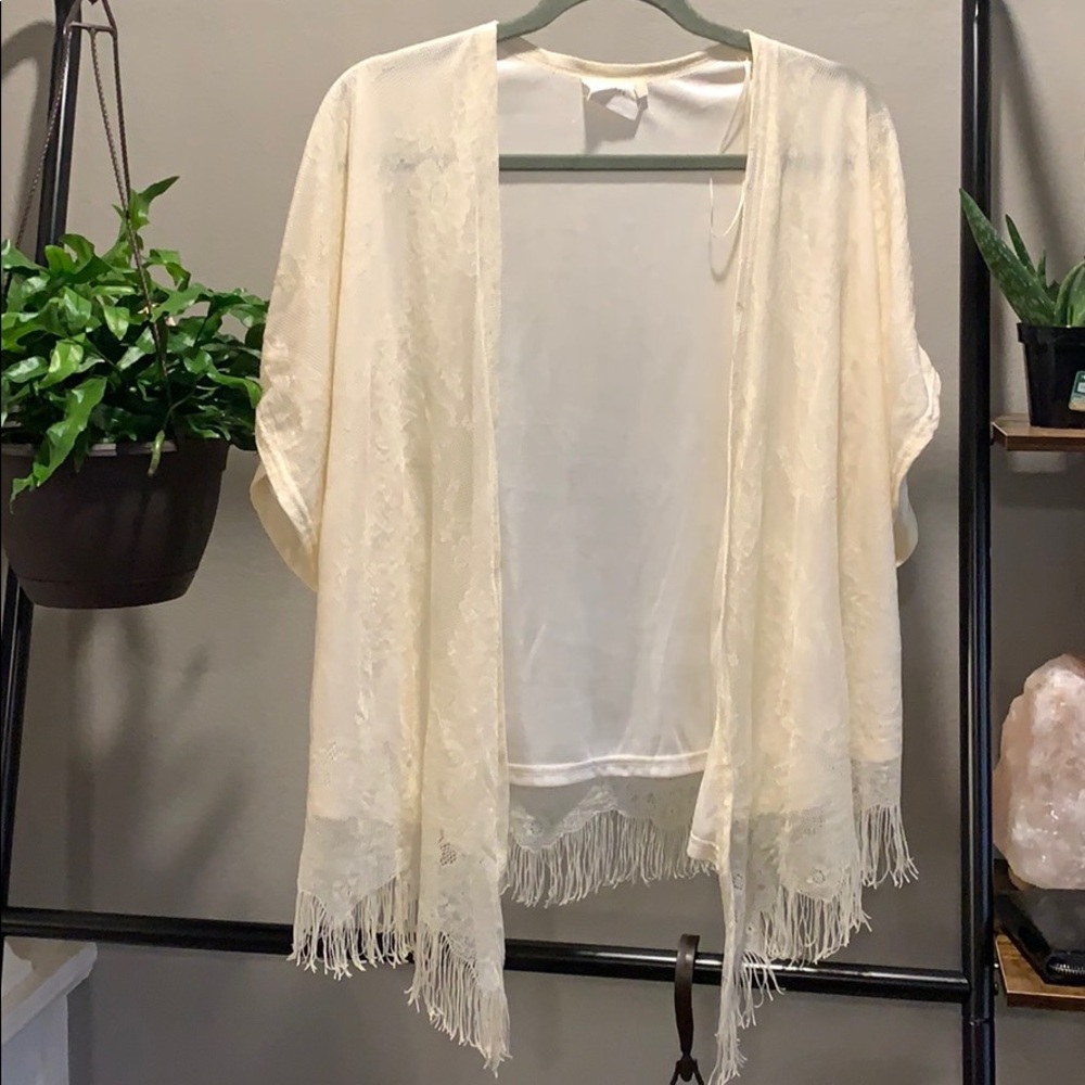 Women’s Lace/ Fringe Jacket